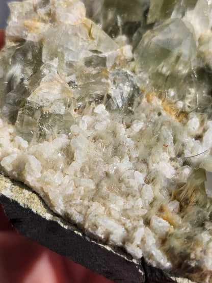 Quartz sur Byssolite Q11