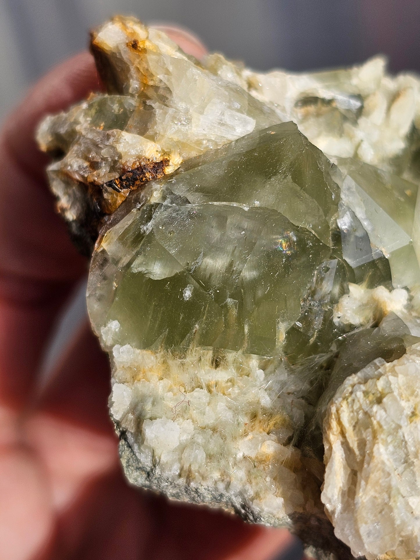 Quartz sur Byssolite Q11