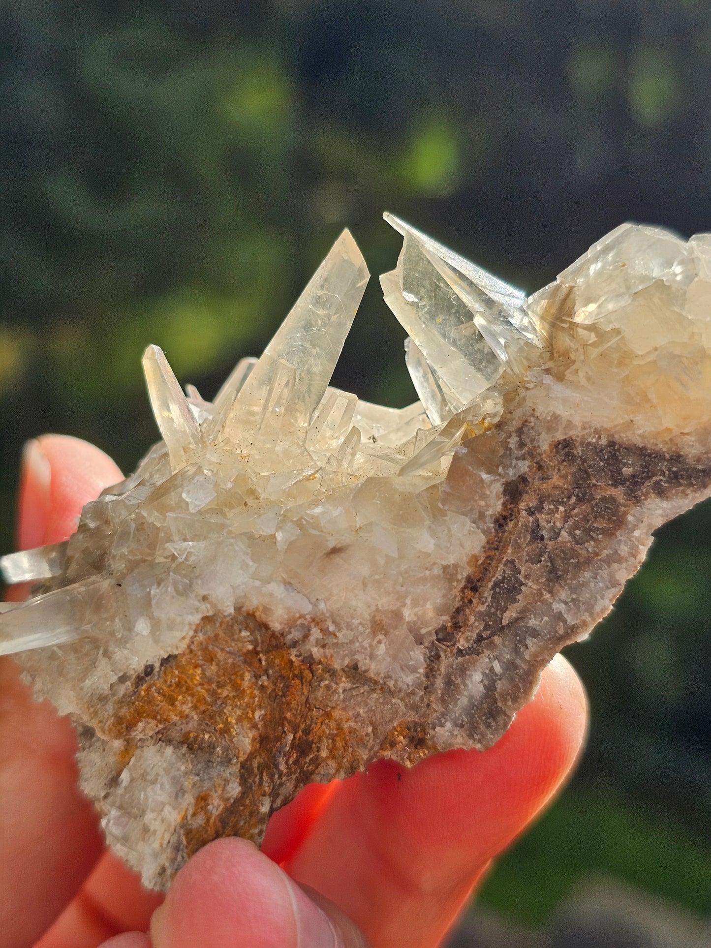 Calcite miel française C10