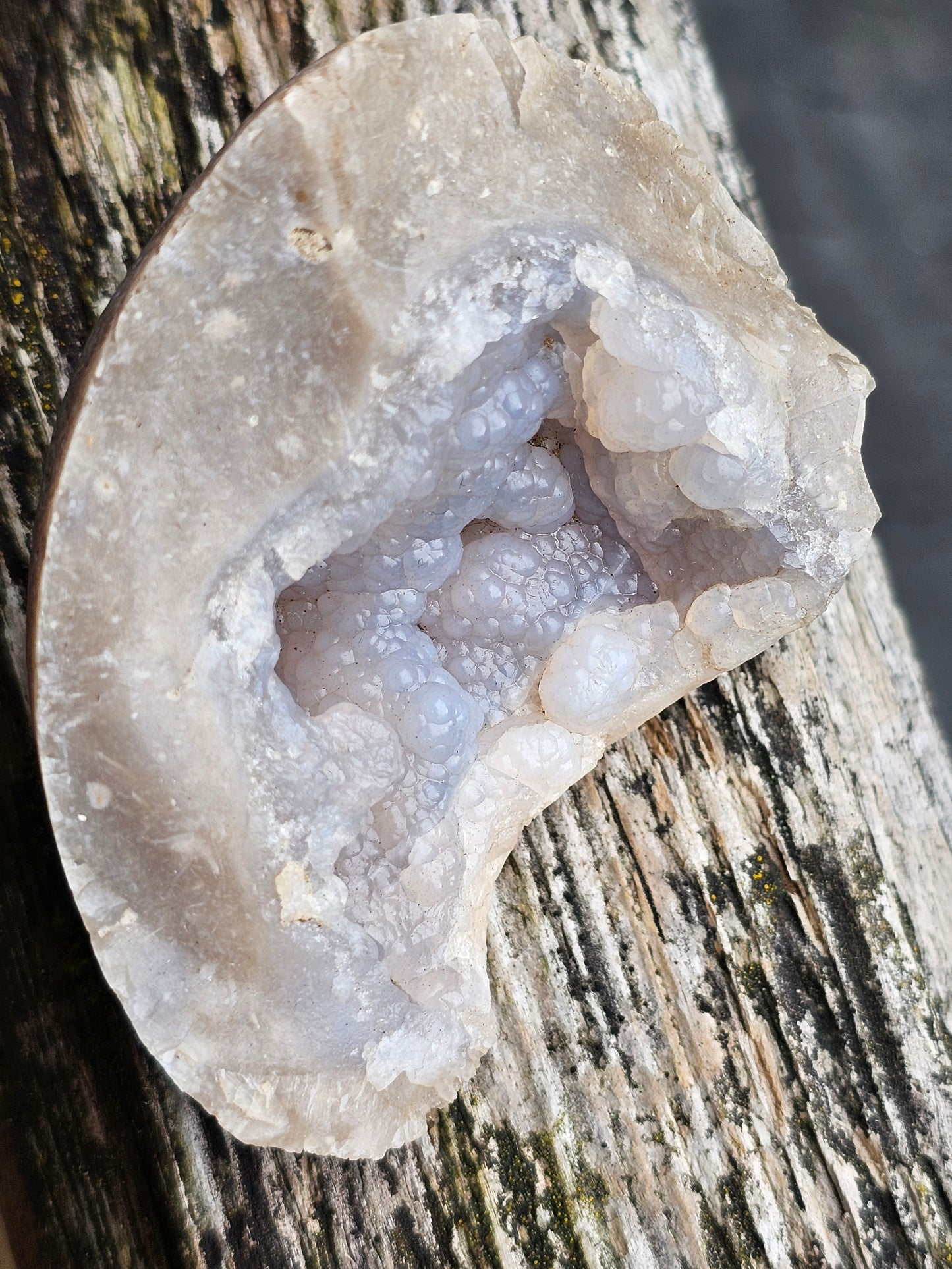 Agate et Calcédoine violette de Normandie