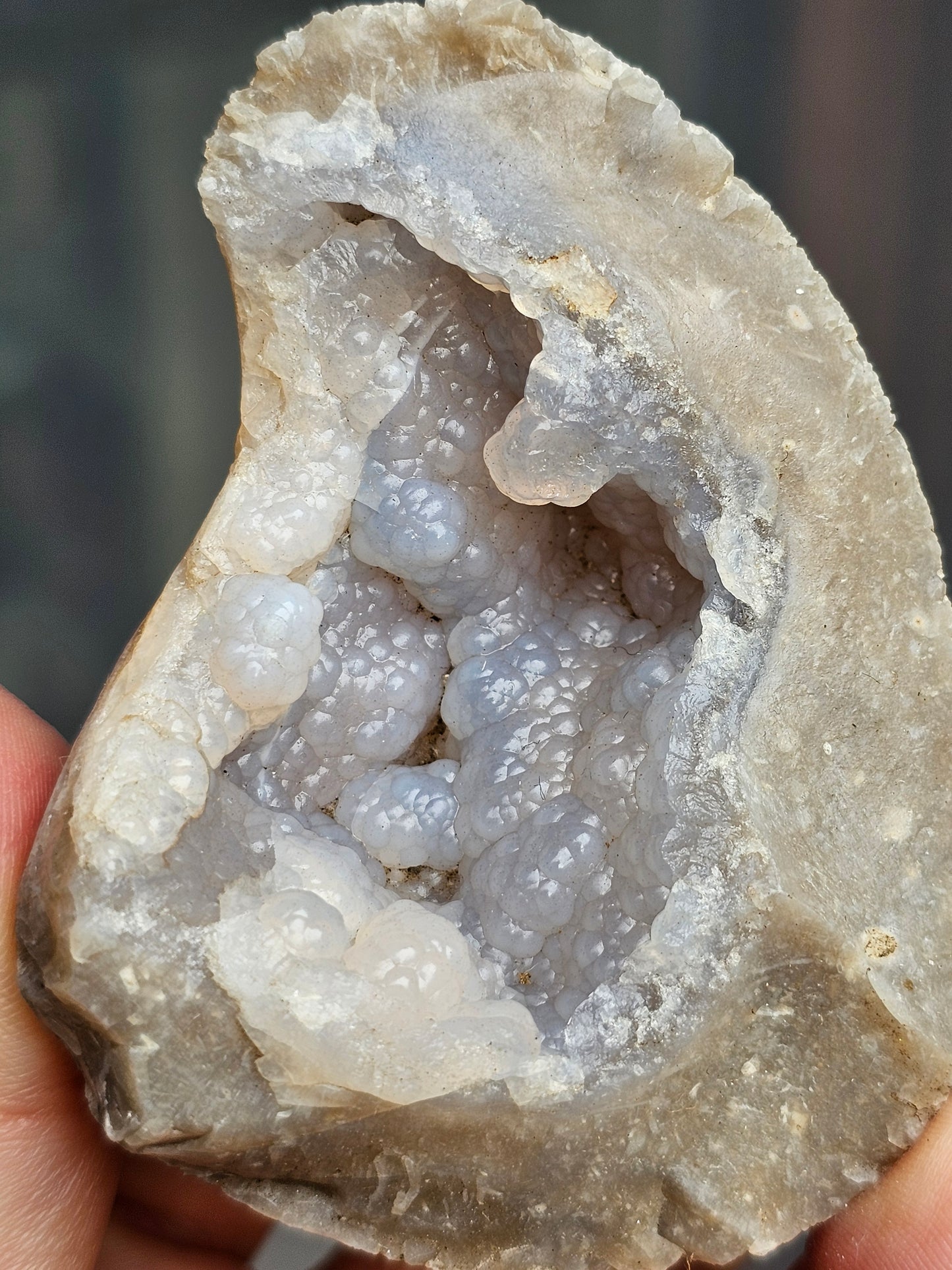 Agate et Calcédoine violette de Normandie