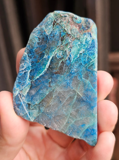 Tranche Shattuckite et Chrysocolle SB