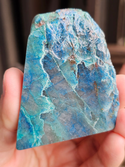 Tranche Shattuckite et Chrysocolle SB