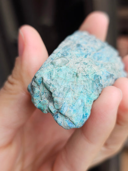 Tranche Shattuckite et Chrysocolle SD