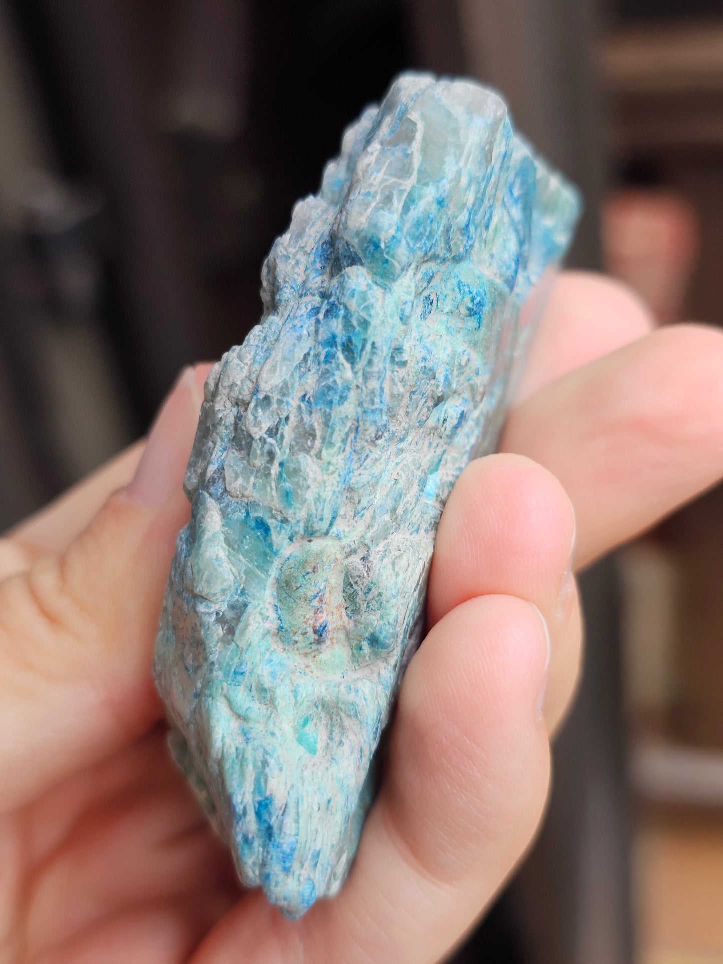 Tranche Shattuckite et Chrysocolle SD