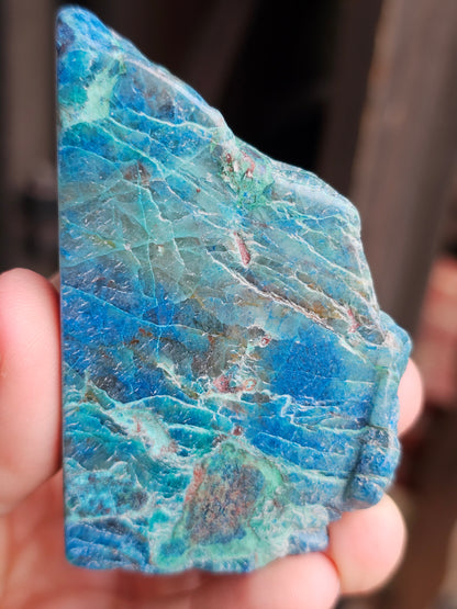 Tranche Shattuckite et Chrysocolle SF