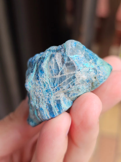 Tranche Shattuckite et Chrysocolle SH