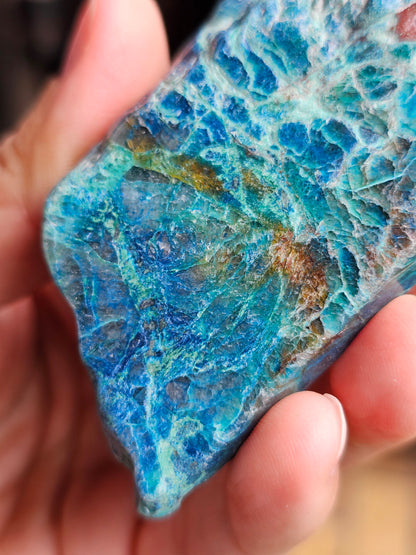 Tranche Shattuckite et Chrysocolle SK