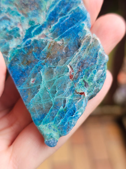 Tranche Shattuckite et Chrysocolle SK