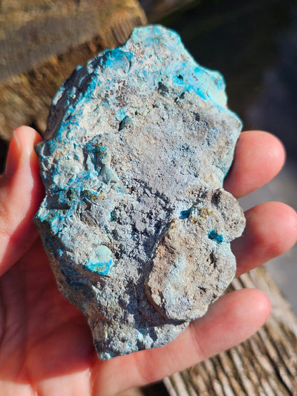 Chrysocolle cristallisée du Congo C2