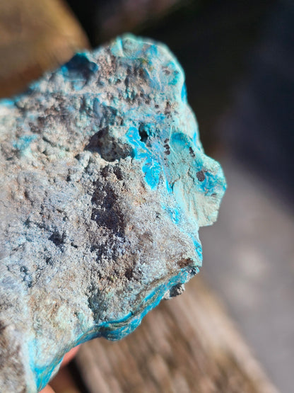 Chrysocolle cristallisée du Congo C2