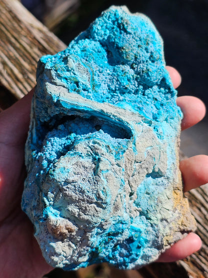 Chrysocolle cristallisée du Congo C3