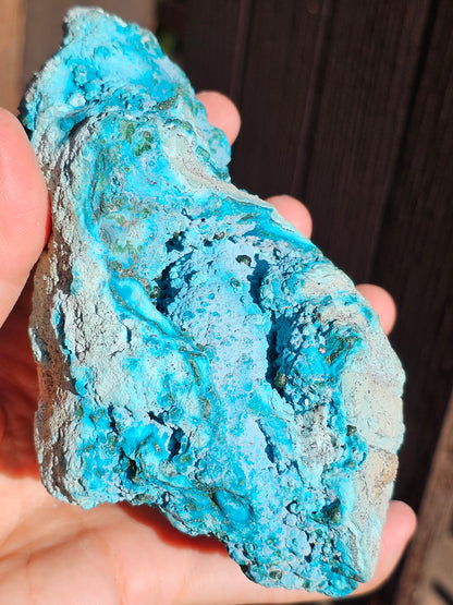 Chrysocolle cristallisée du Congo C3