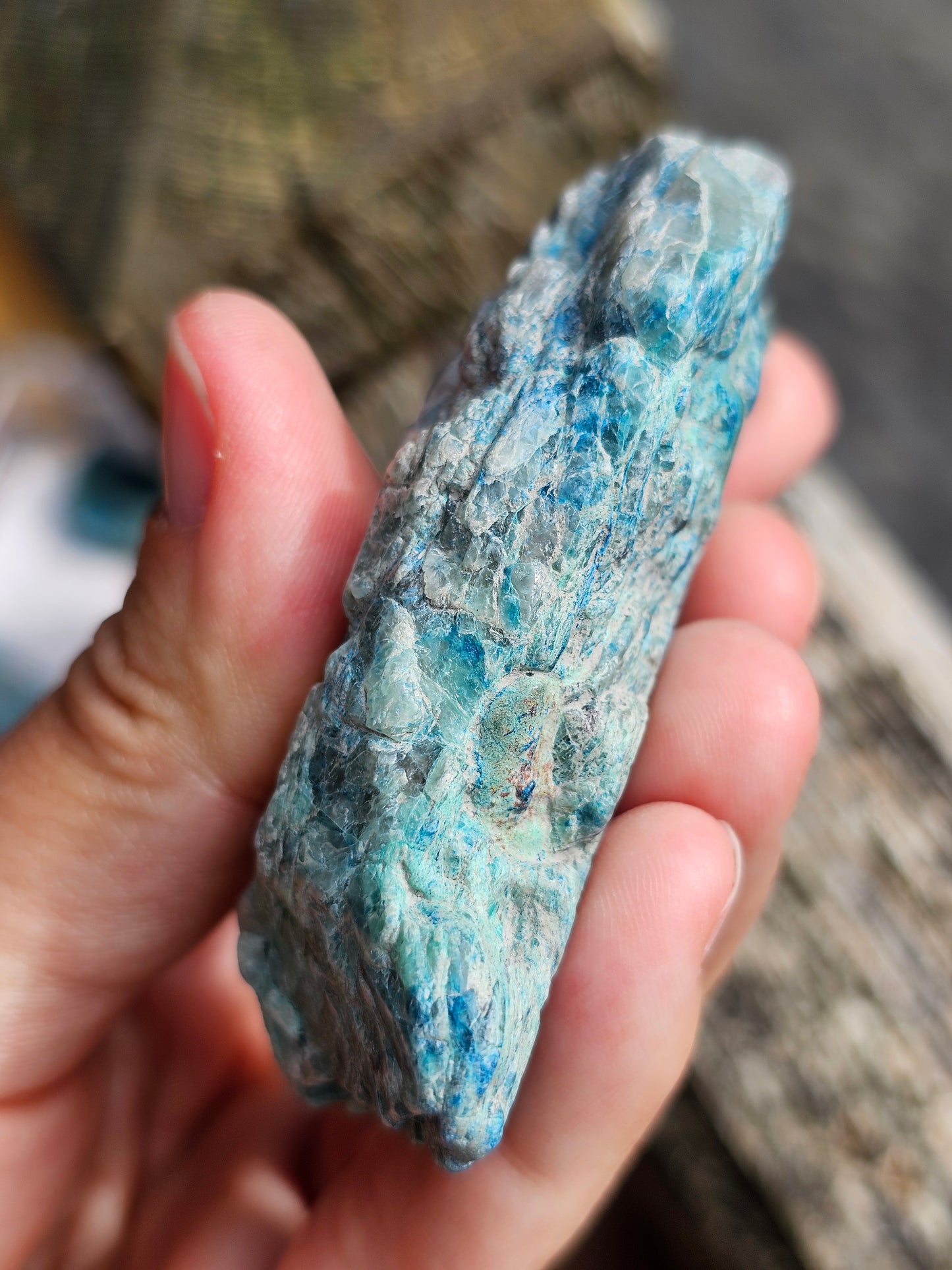 Tranche Shattuckite et Chrysocolle SD