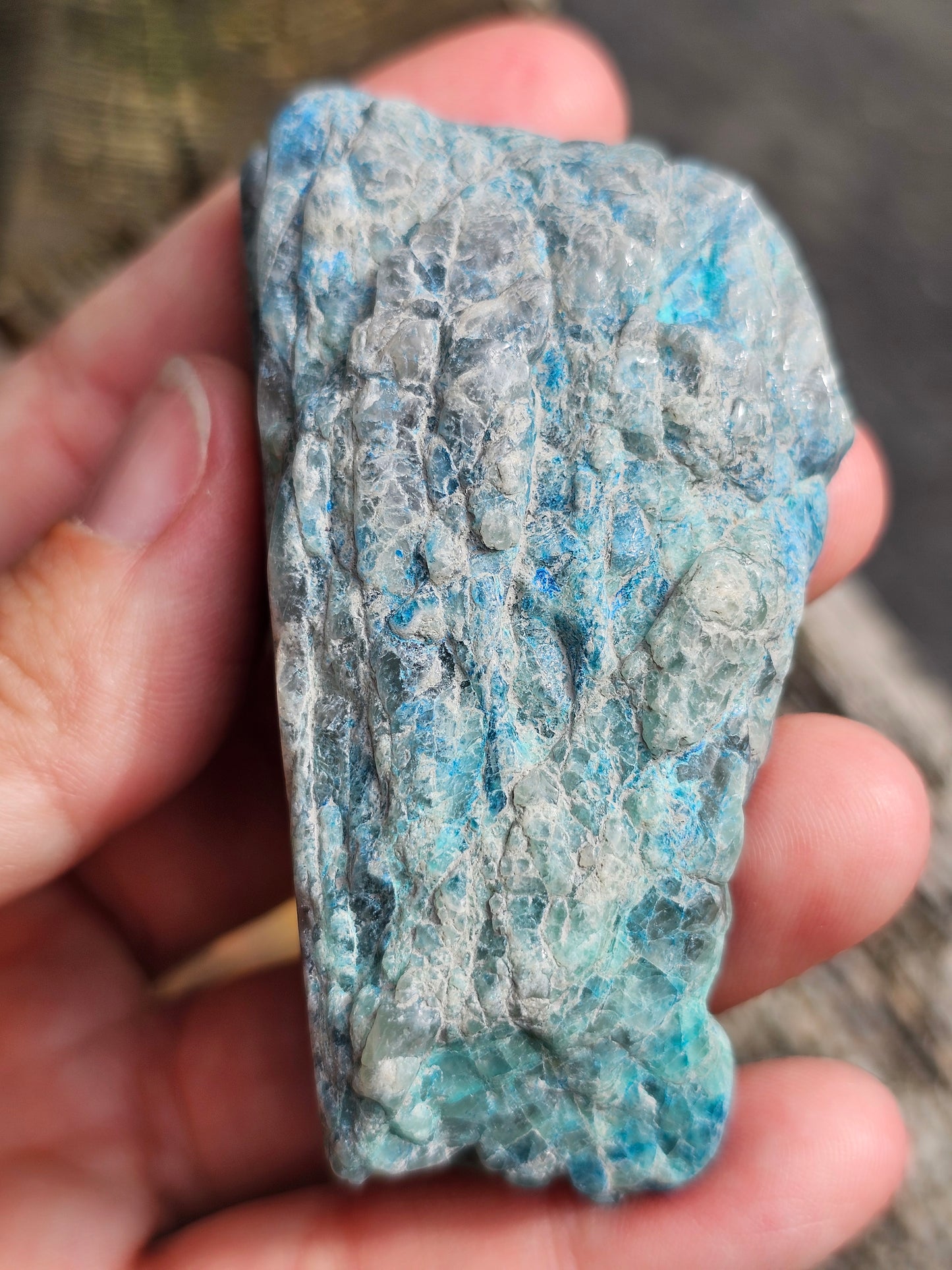 Tranche Shattuckite et Chrysocolle SD