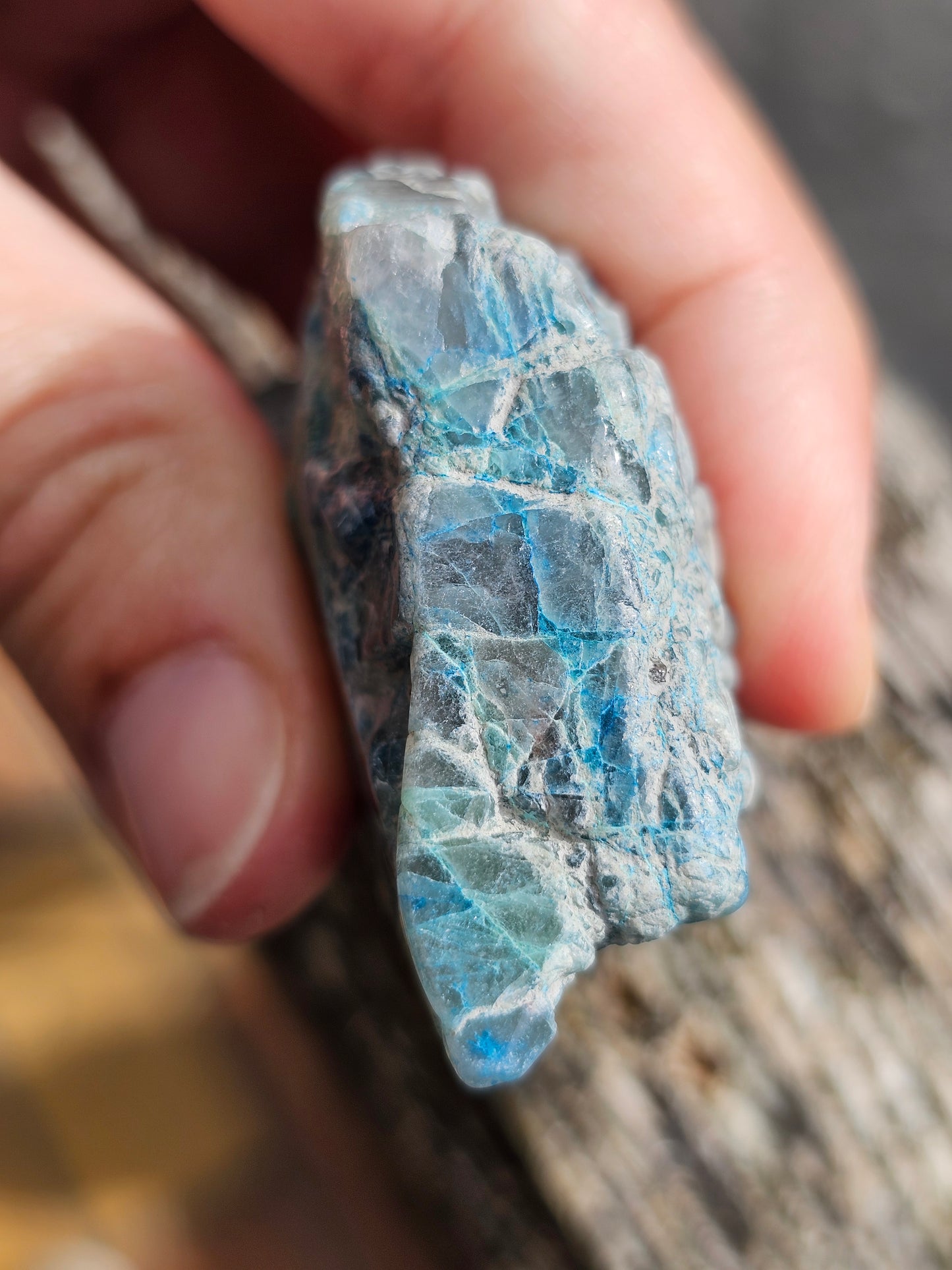 Tranche Shattuckite et Chrysocolle SD