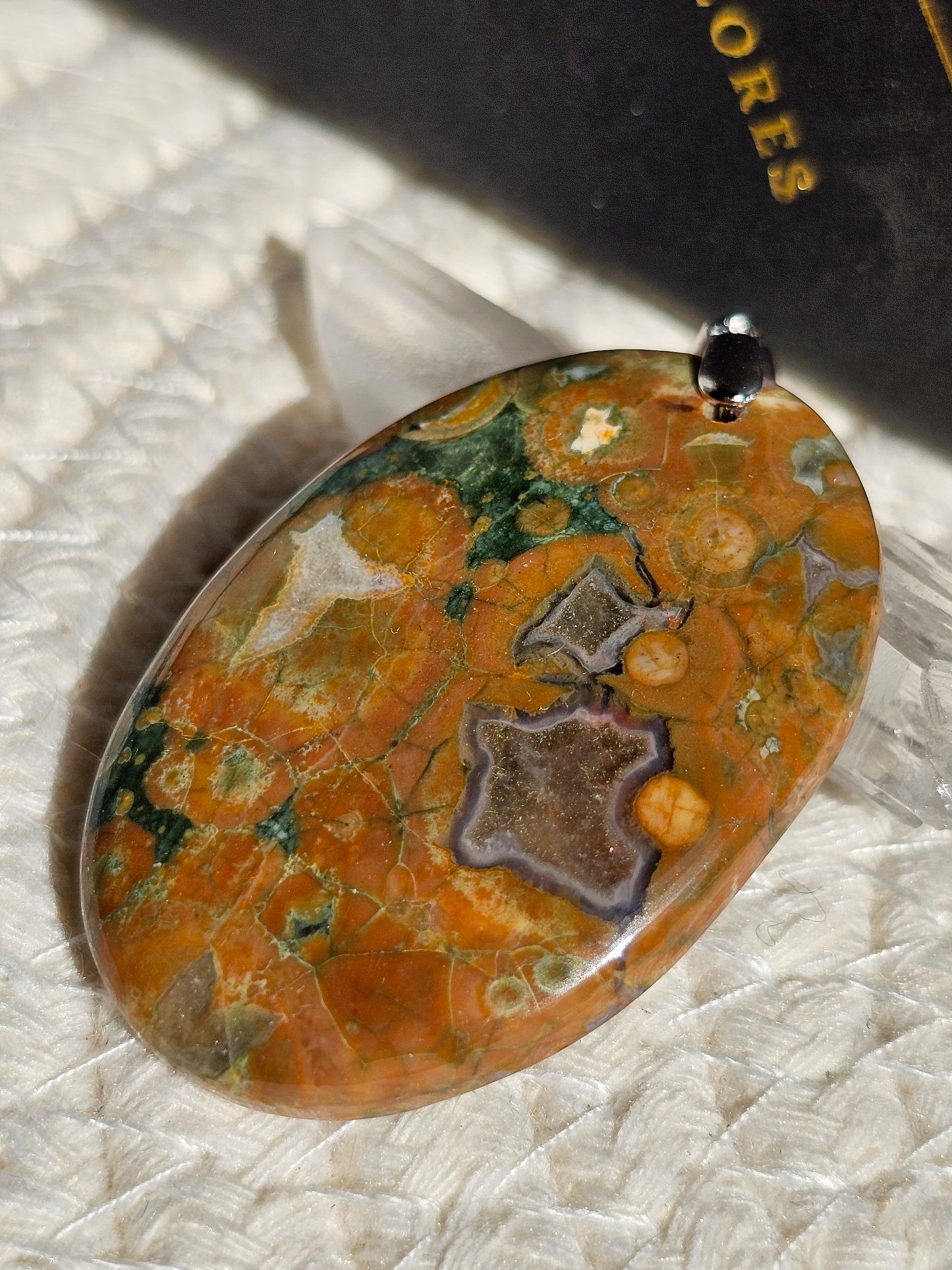 Pendentif en Rhyolite n°1