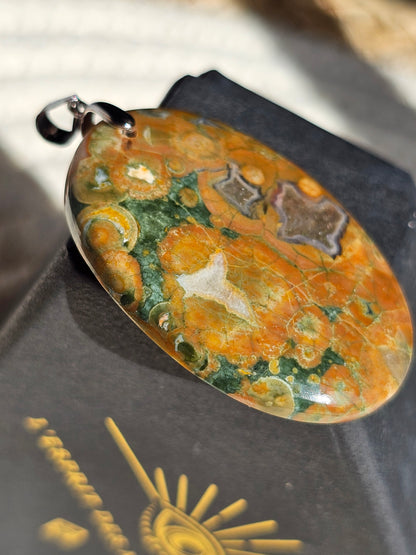 Pendentif en Rhyolite n°1