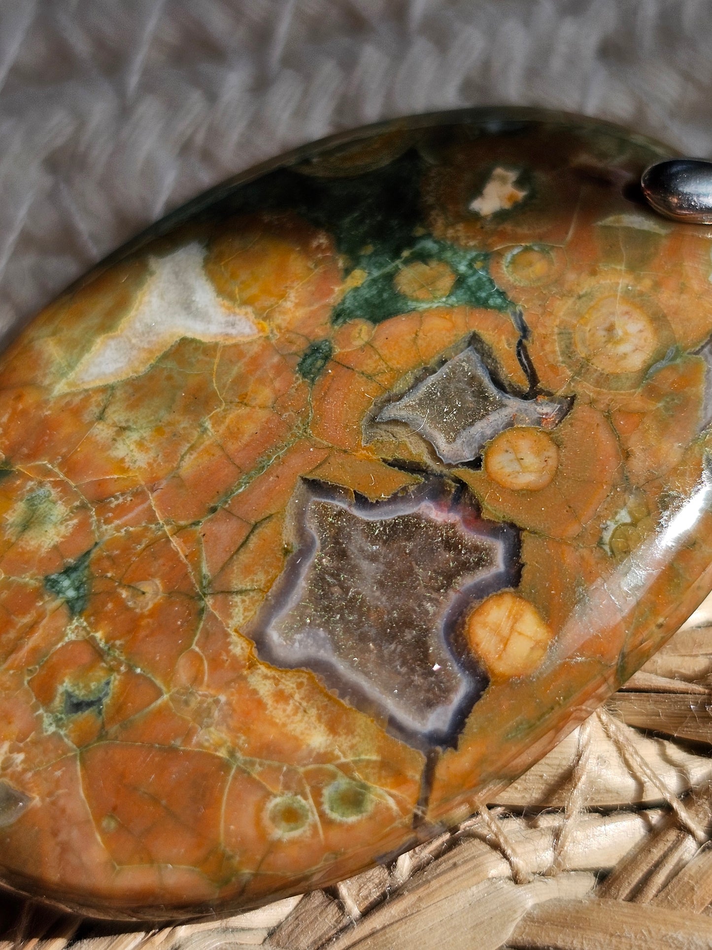 Pendentif en Rhyolite n°1