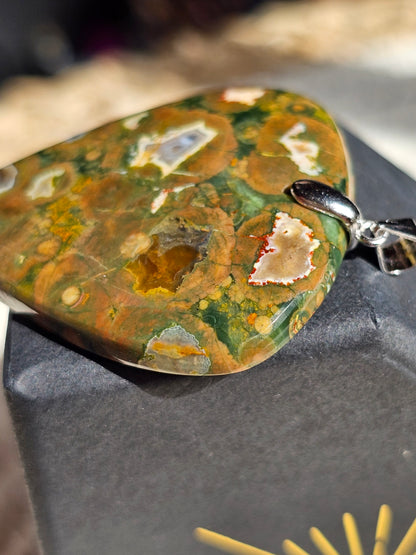 Pendentif en Rhyolite n°2