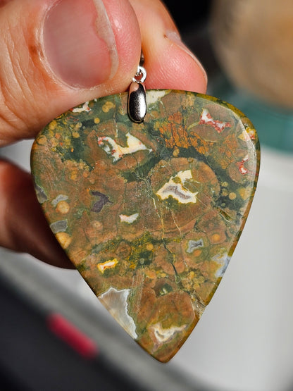 Pendentif en Rhyolite n°2