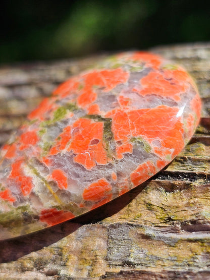 Pendentif en Unakite U1