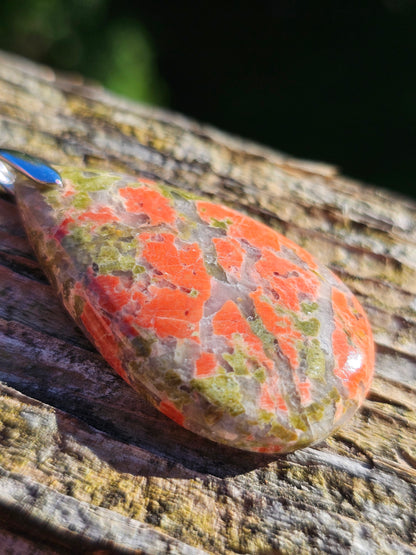 Pendentif en Unakite U3