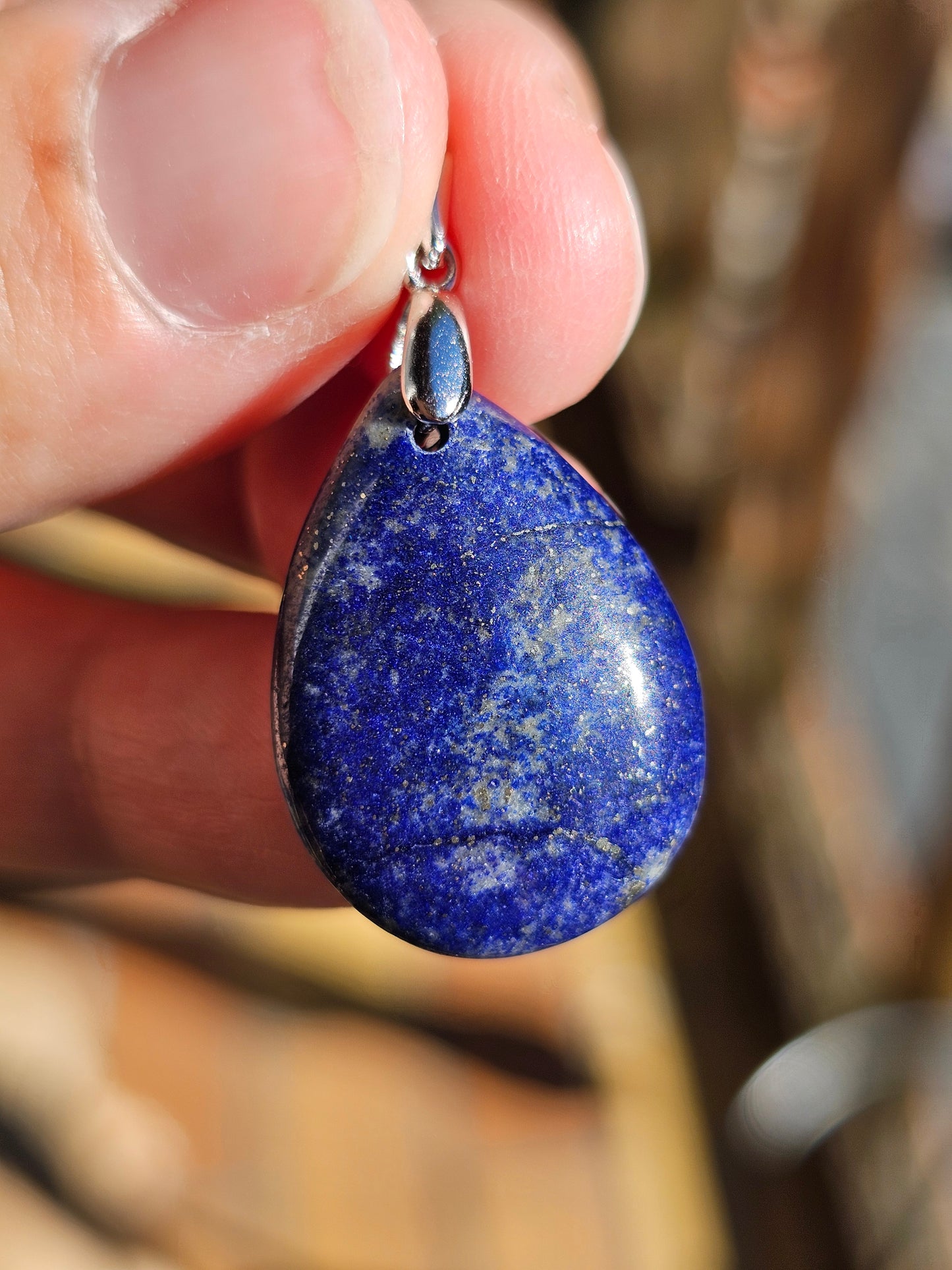 Pendentif en Lapis Lazuli (à choisir)