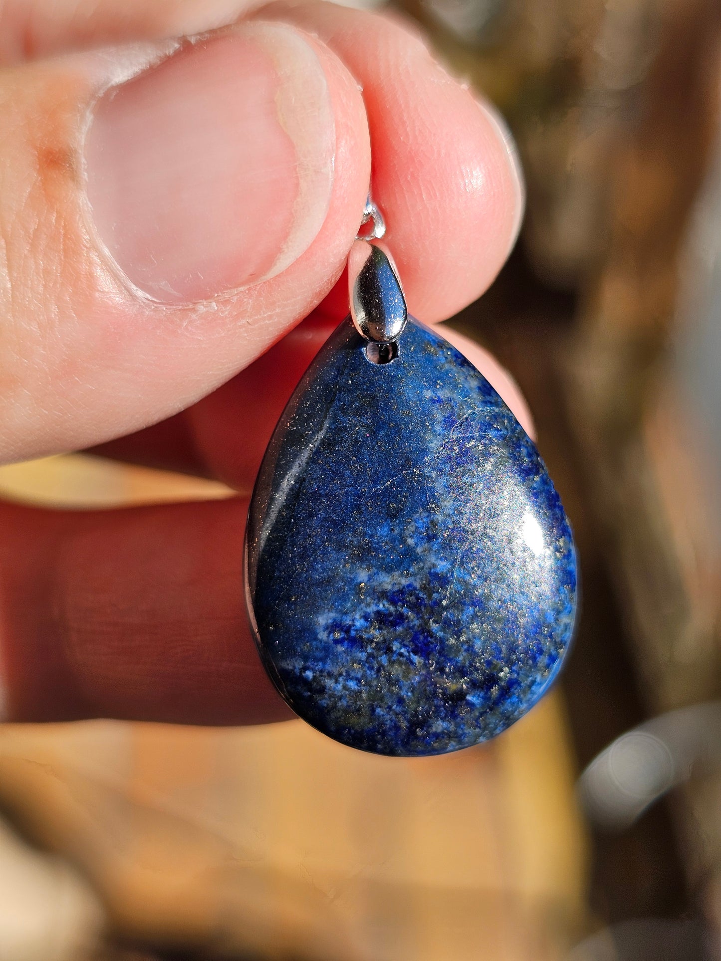 Pendentif en Lapis Lazuli (à choisir)