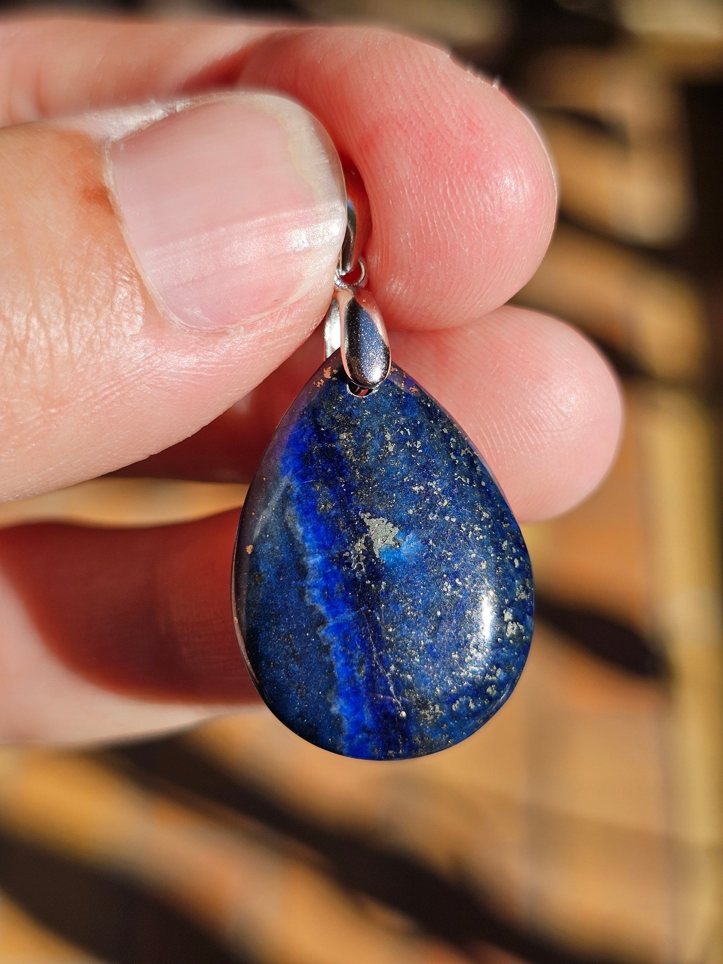 Pendentif en Lapis Lazuli (à choisir)