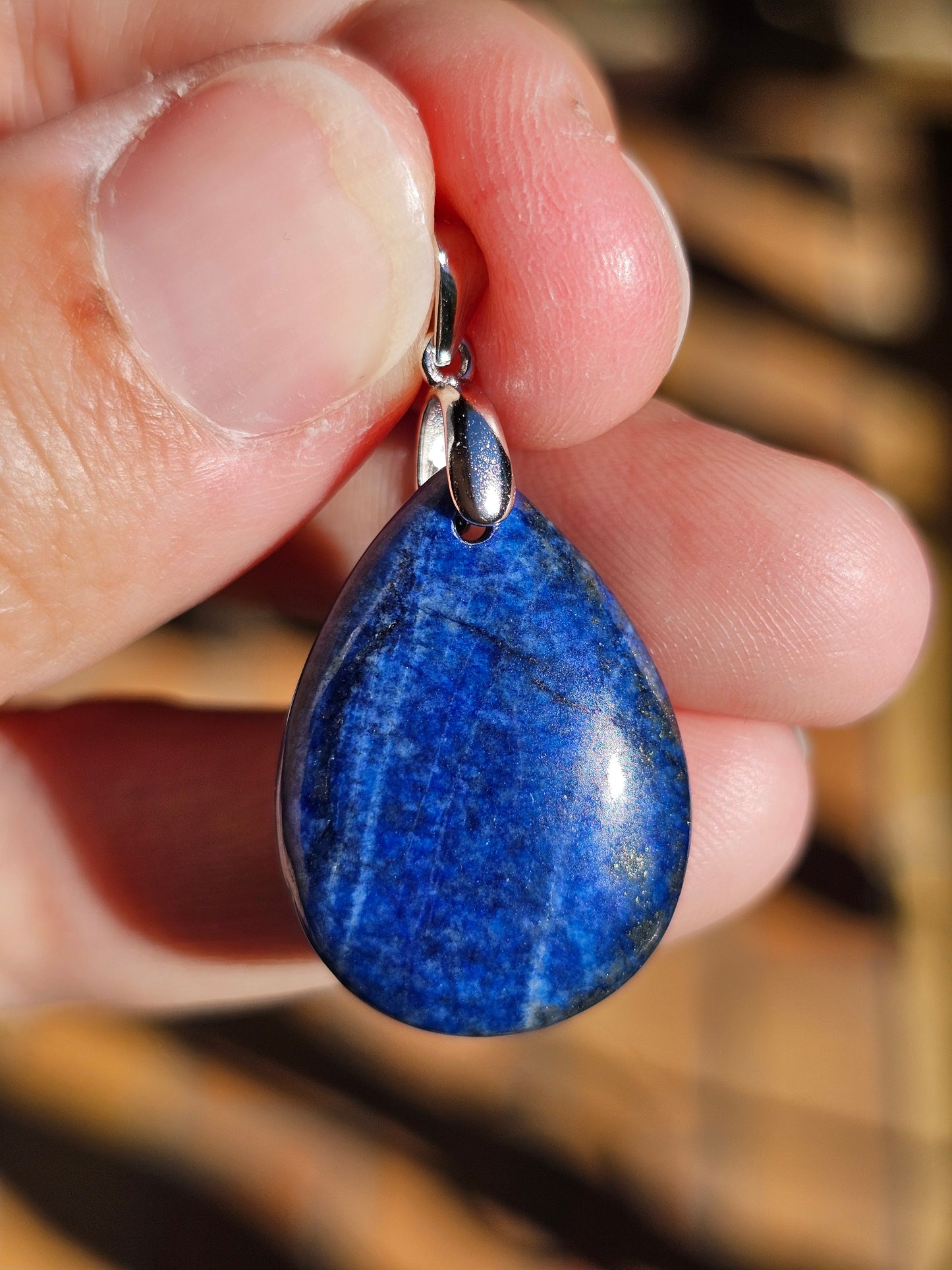 Pendentif en Lapis Lazuli (à choisir)