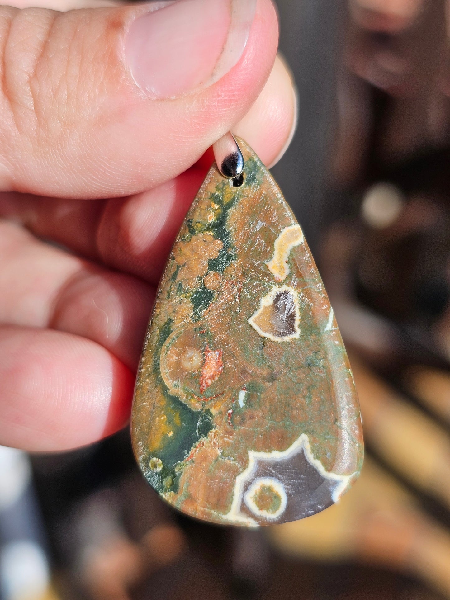 Pendentif en Rhyolite n°3