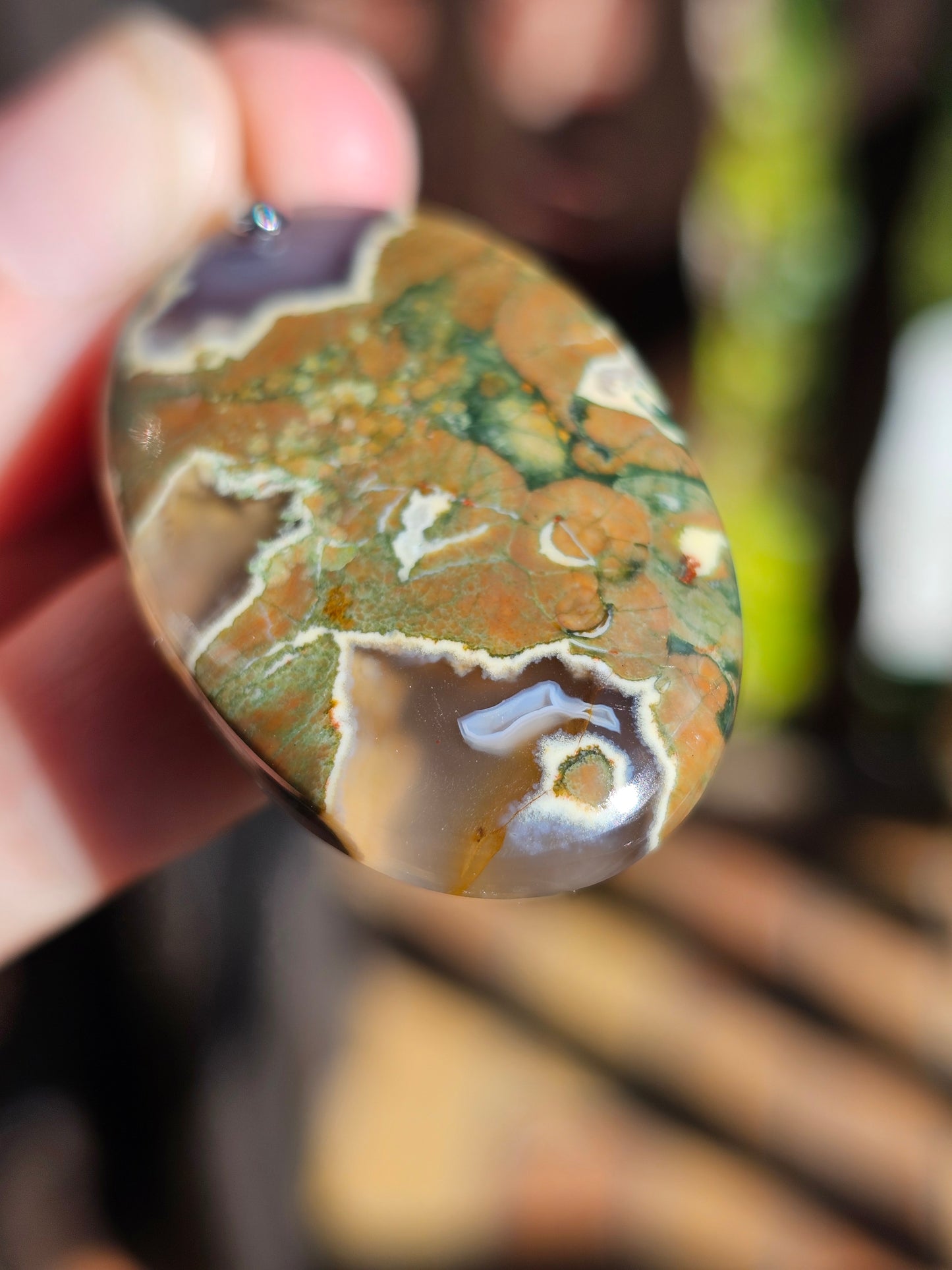 Pendentif en Rhyolite n°4