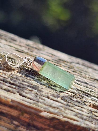 Pendentif en Tourmaline multicolore n°5