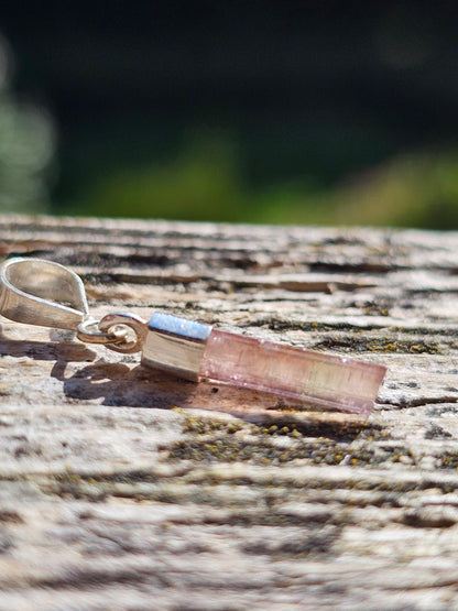 Pendentif en Tourmaline multicolore n°9