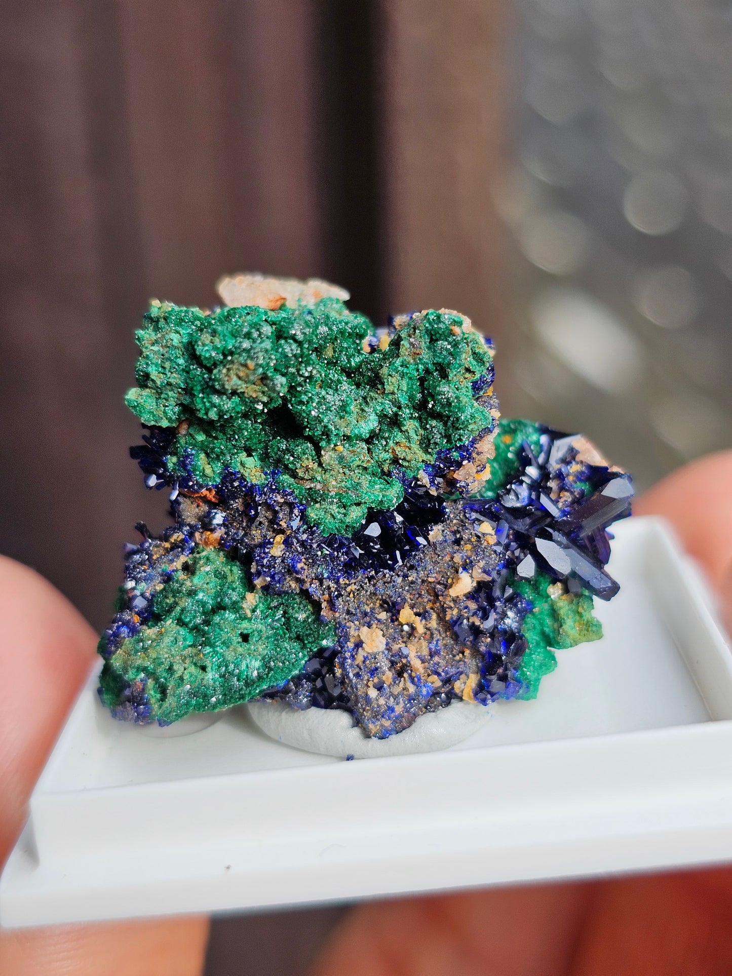 Azurite et Malachite du Maroc n°4