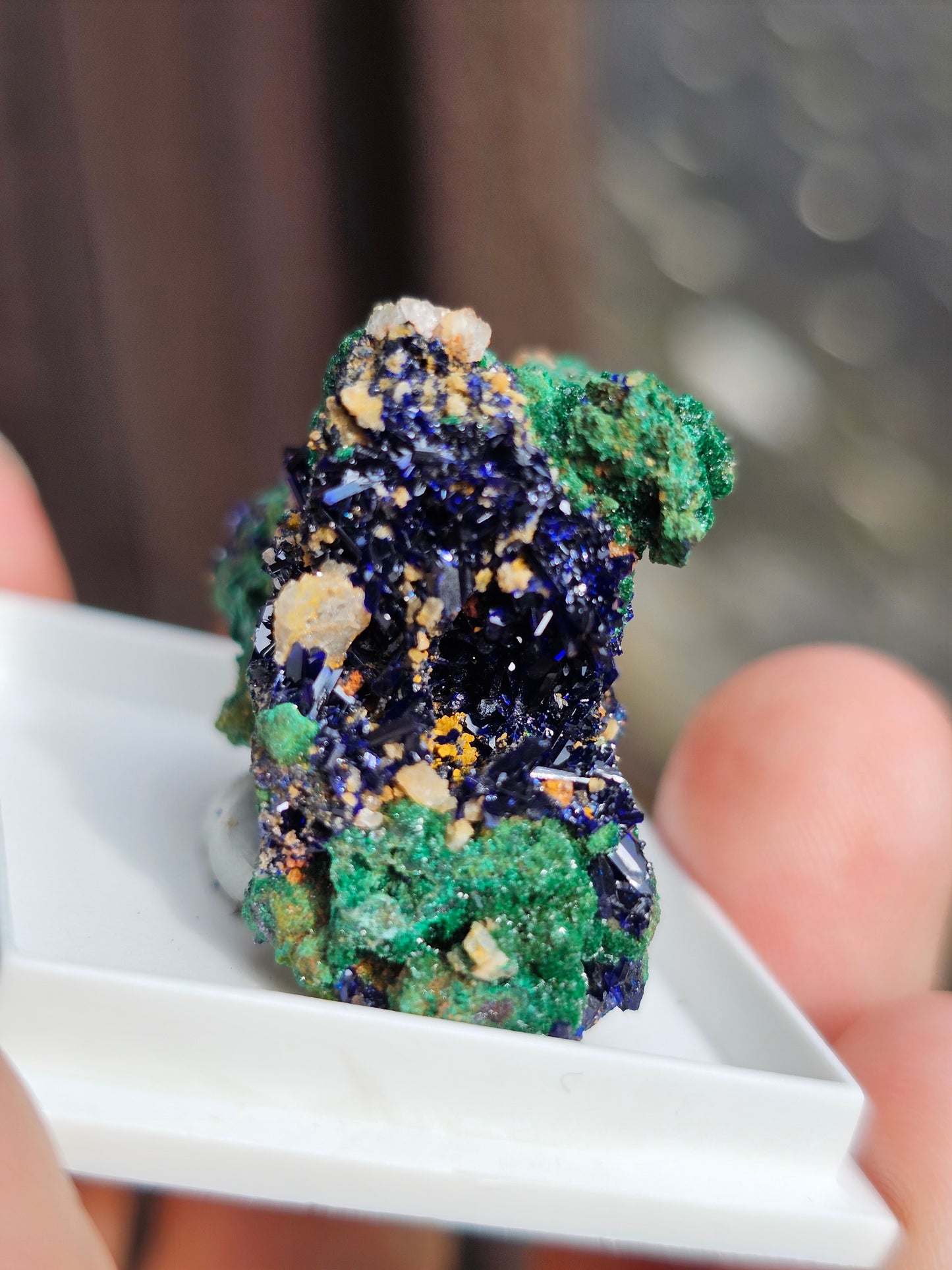 Azurite et Malachite du Maroc n°4