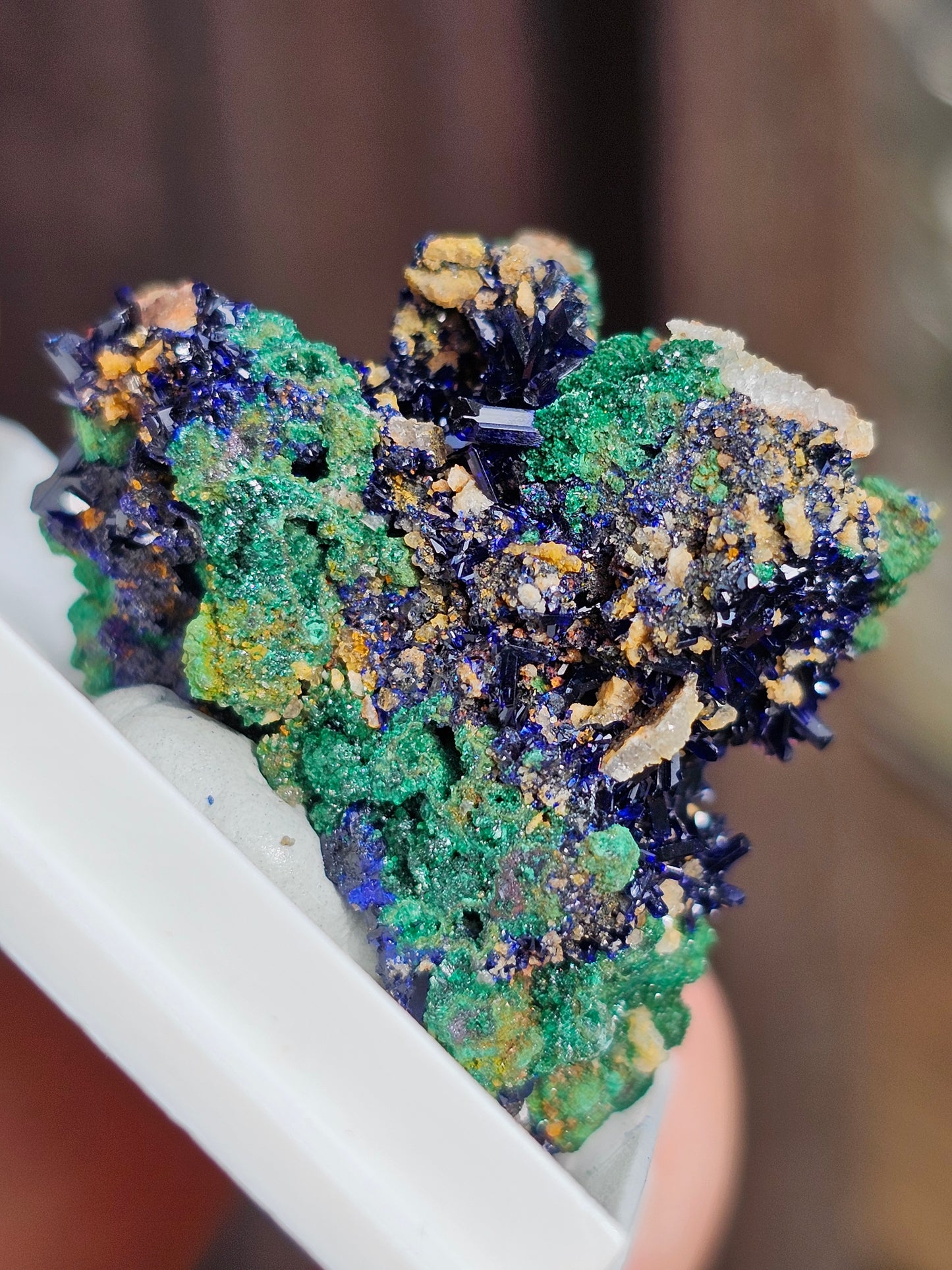 Azurite et Malachite du Maroc n°4