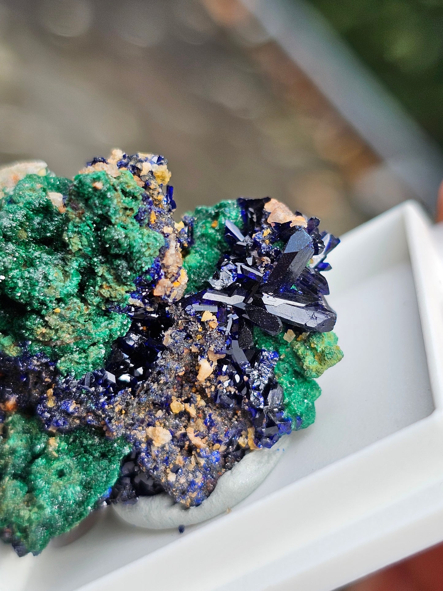 Azurite et Malachite du Maroc n°4