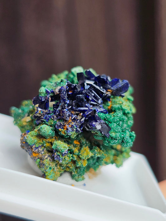 Azurite et Malachite du Maroc n°5