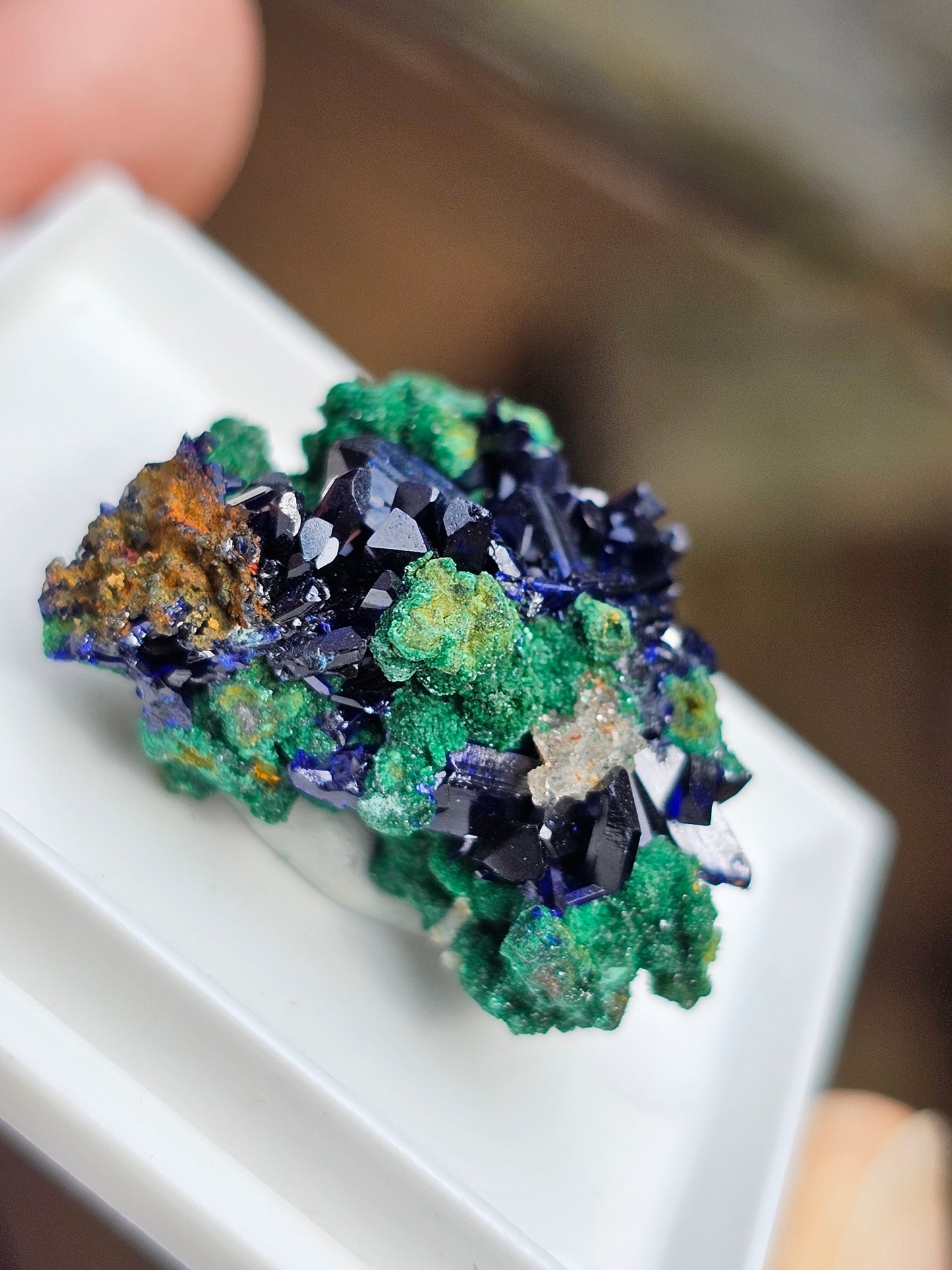 Azurite et Malachite du Maroc n°6