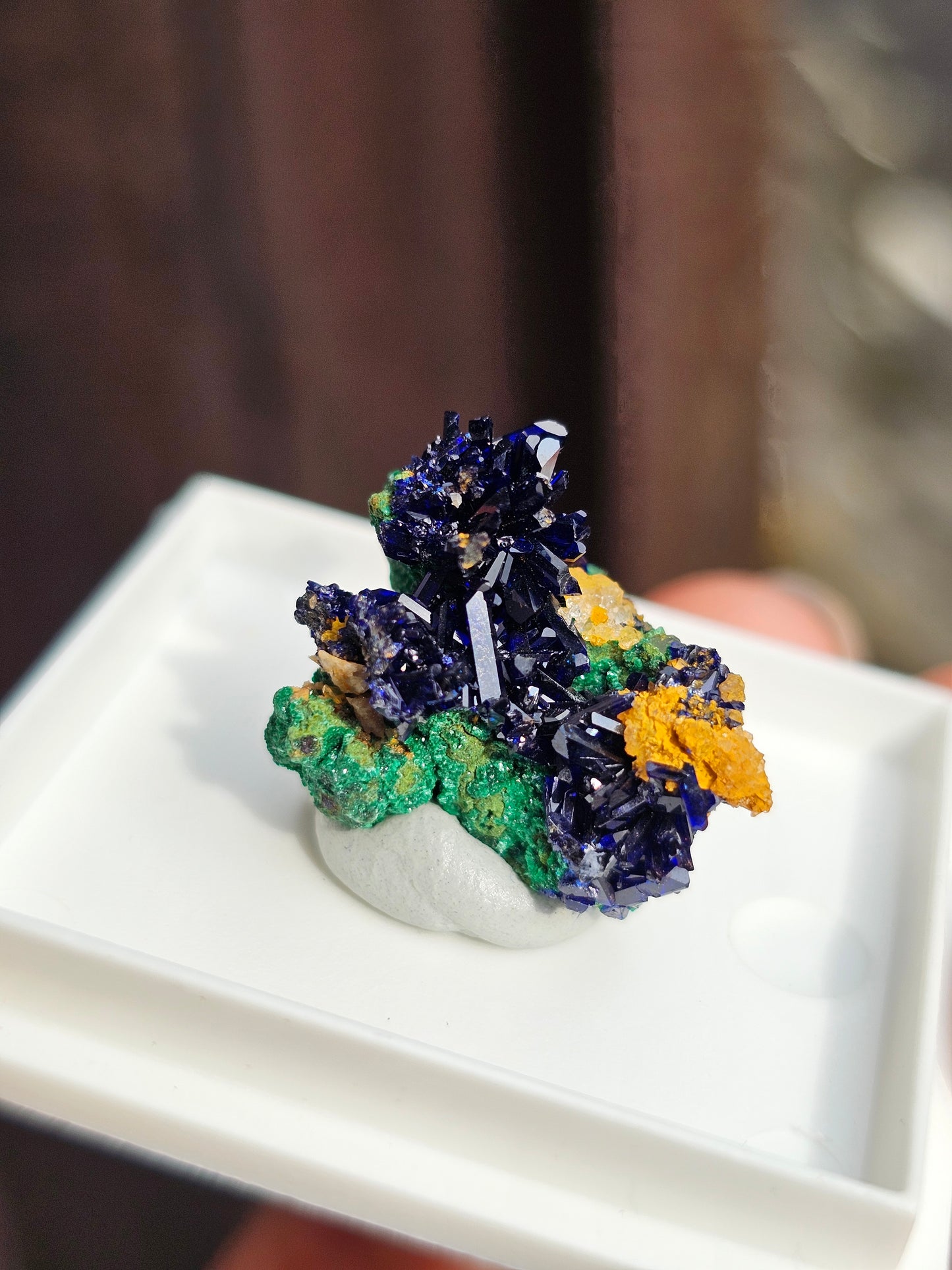 Azurite et Malachite du Maroc n°7