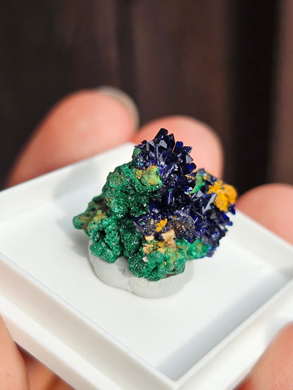 Azurite et Malachite du Maroc n°7