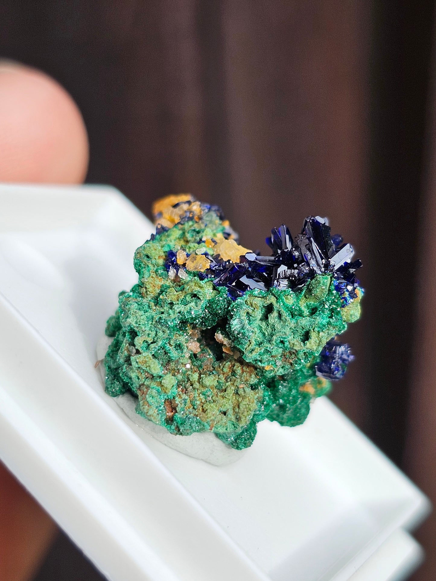 Azurite et Malachite du Maroc n°7