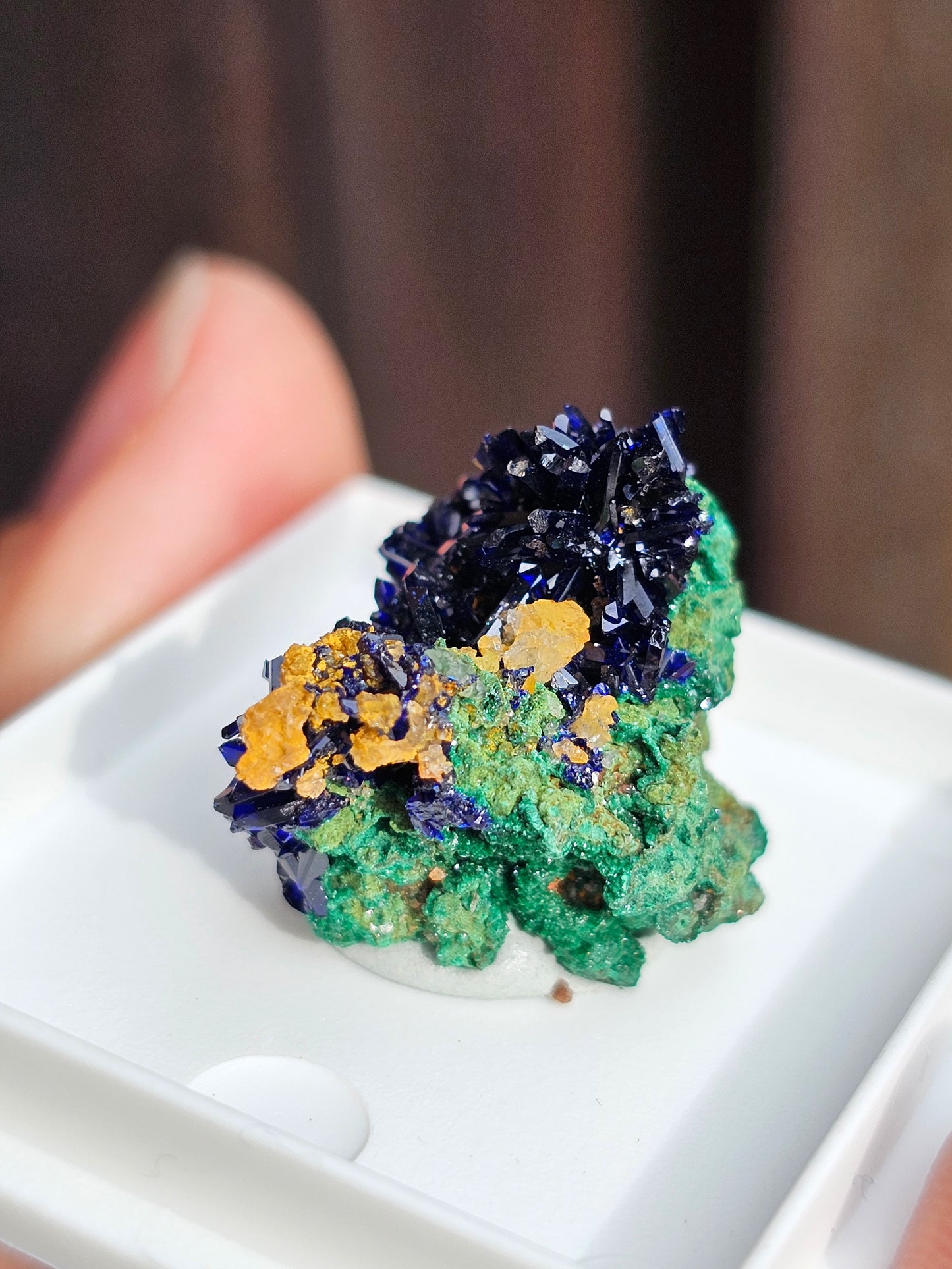 Azurite et Malachite du Maroc n°7