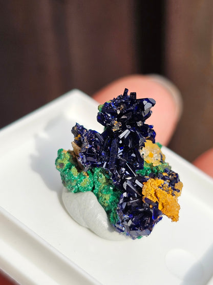 Azurite et Malachite du Maroc n°7