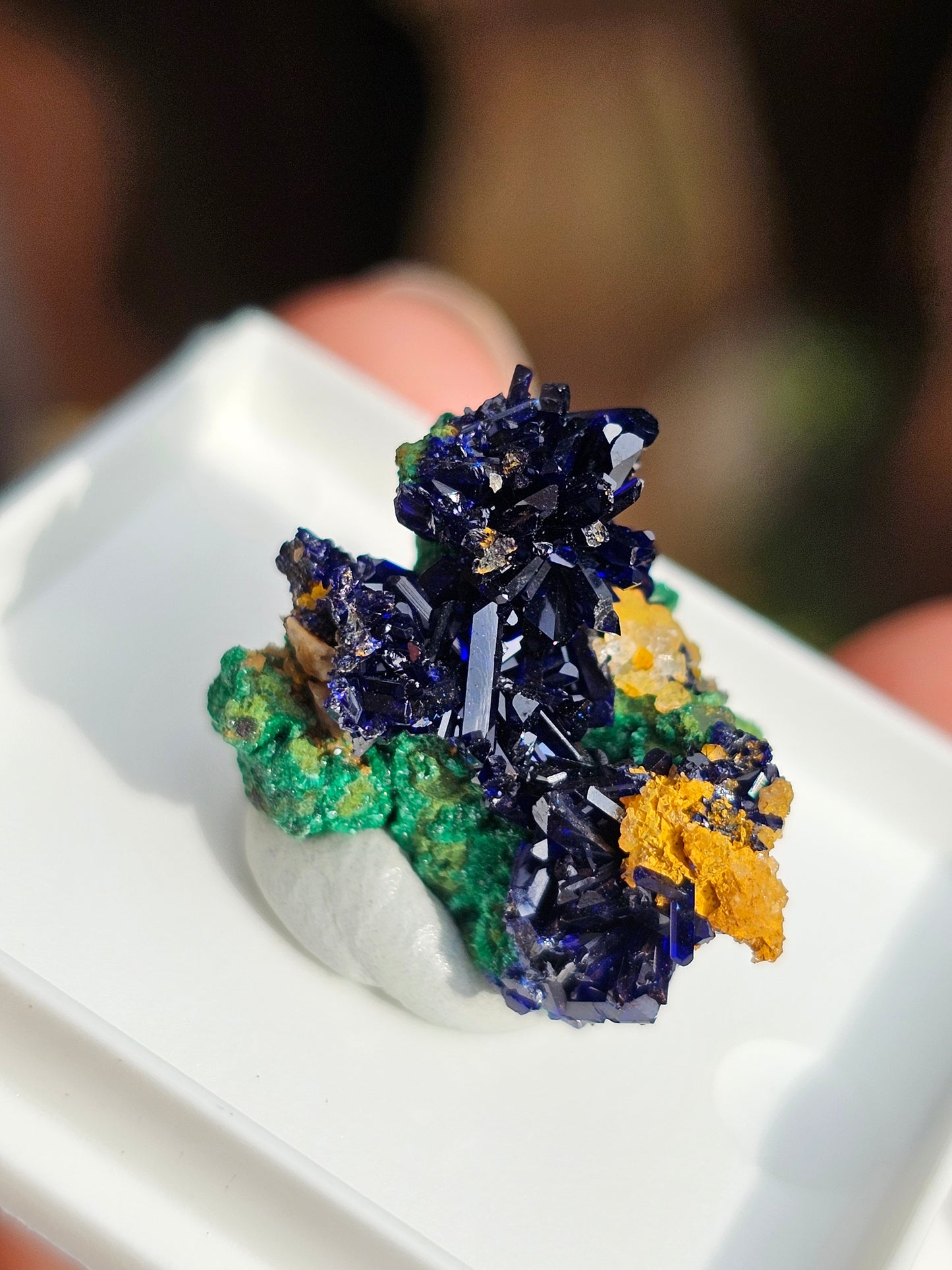 Azurite et Malachite du Maroc n°7