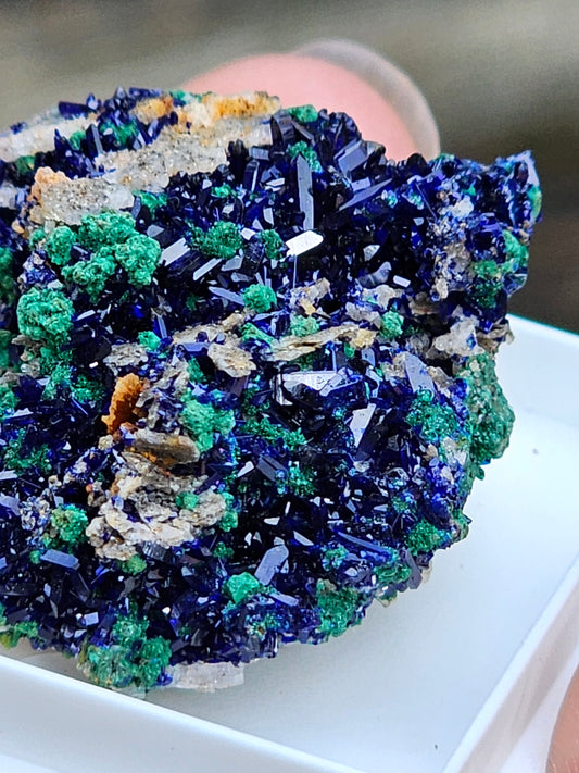 Azurite et Malachite du Maroc n°12