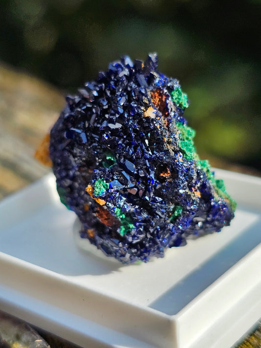 Azurite avec Malachite du Maroc n°14