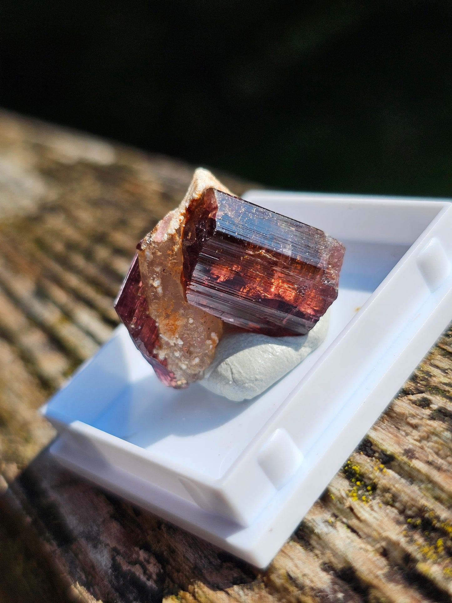 Tourmaline rose (Rubellite) de Madagascar